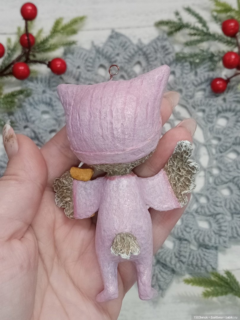 Совиные детки — Лепка авторских игрушек и папье (фото 5)