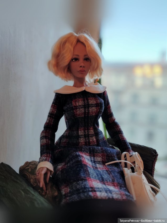 Нелли и платье — Домашние фото авторских кукол: личные коллекции (фото 2)