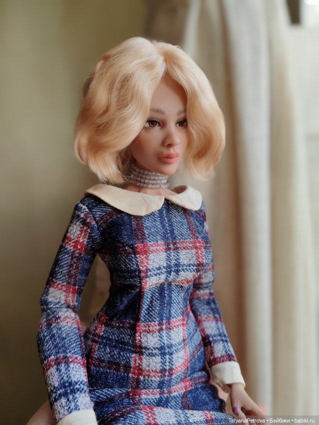 Нелли и платье — Домашние фото авторских кукол: личные коллекции
