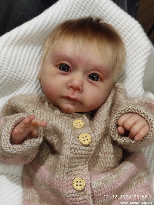 Моя новая куколка. Авторская кукла Ирины Кондрашовой (фото 7)