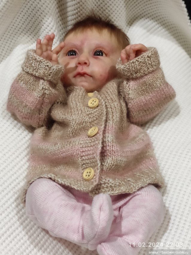 Моя новая куколка. Авторская кукла Ирины Кондрашовой (фото 10)