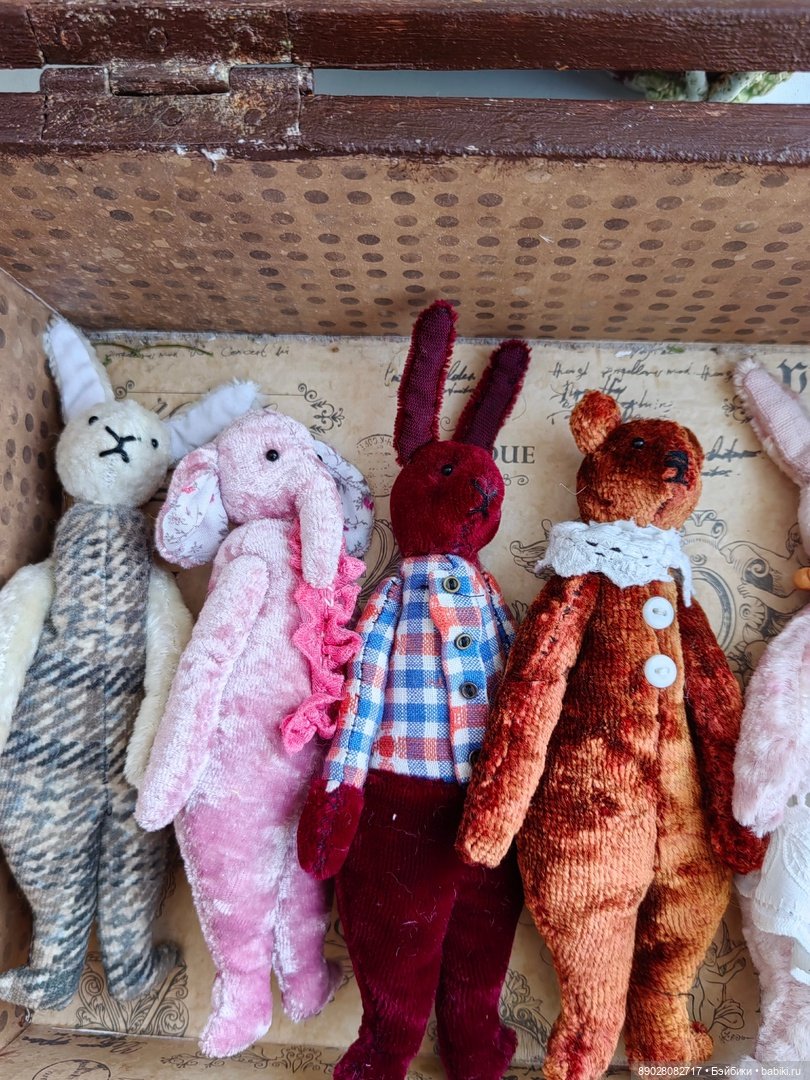 Новенькая коллекция плюшевых малышей