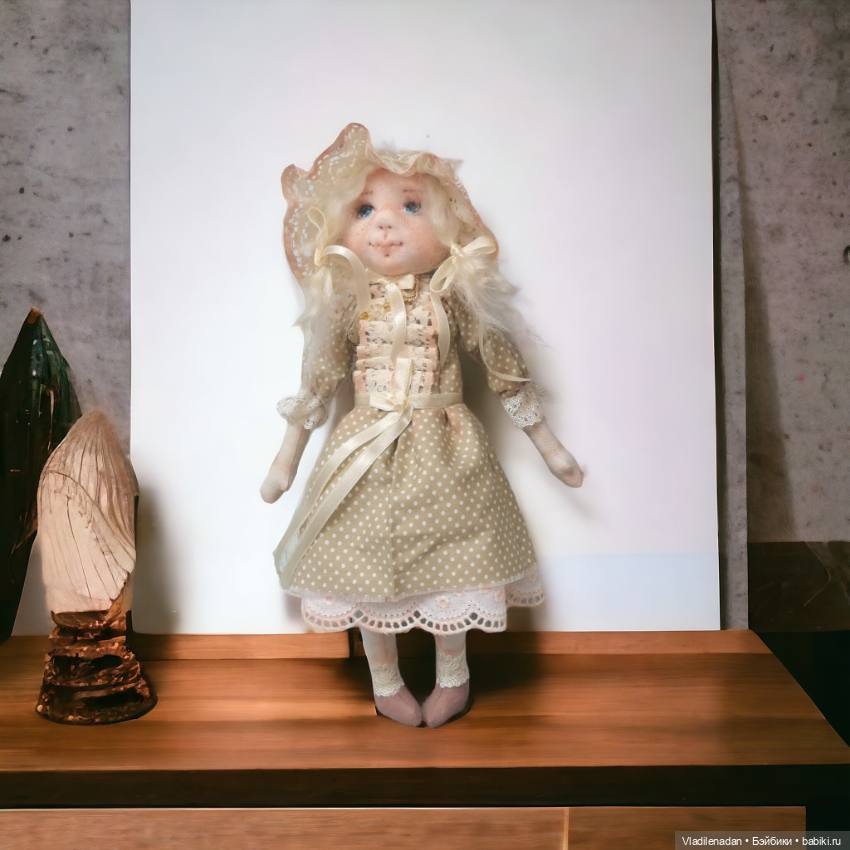 Текстильная интерьерная кукла (фото 4)
