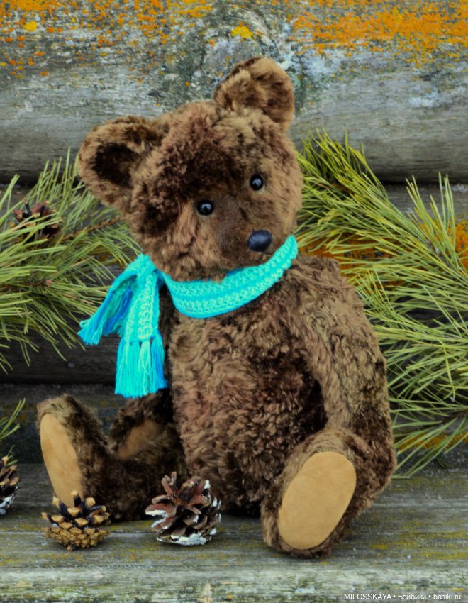 Симка - братишка Дани — Авторские мишки Тедди и друзья: фото (фото 4)