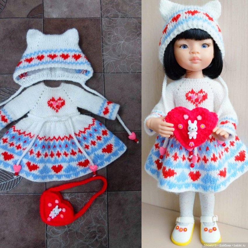 Комплект "ВАЛЕНТИНКА" для паолочек