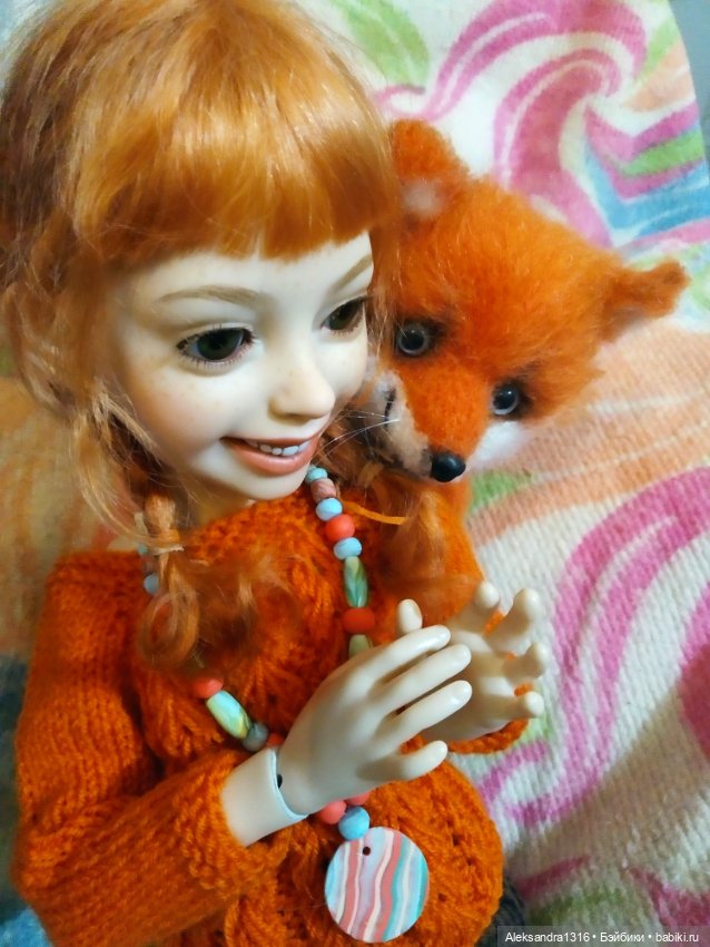 Рыжие🧡 — Домашние фото авторских кукол: личные коллекции