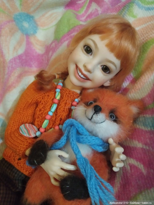 Рыжие🧡 — Домашние фото авторских кукол: личные коллекции