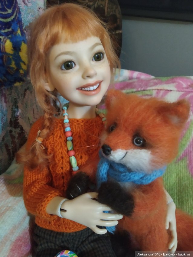 Рыжие🧡 — Домашние фото авторских кукол: личные коллекции