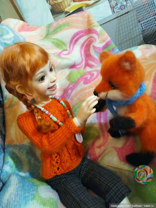 Рыжие🧡 — Домашние фото авторских кукол: личные коллекции