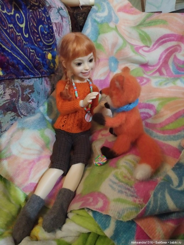 Рыжие🧡 — Домашние фото авторских кукол: личные коллекции