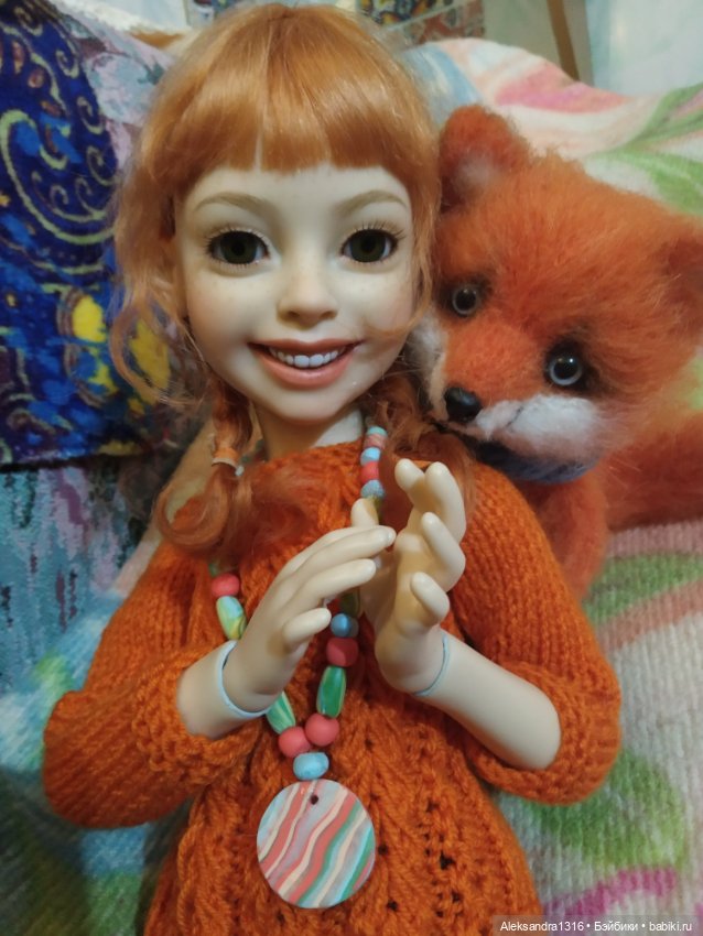 Рыжие🧡 — Домашние фото авторских кукол: личные коллекции