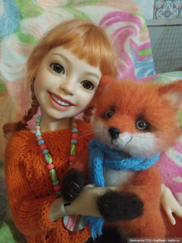 Рыжие🧡 — Домашние фото авторских кукол: личные коллекции