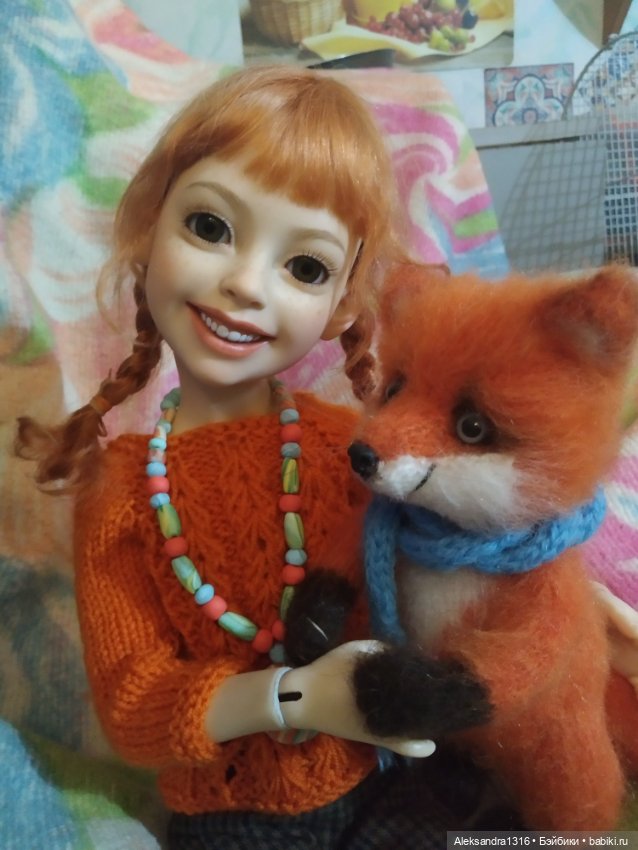 Рыжие🧡 — Домашние фото авторских кукол: личные коллекции
