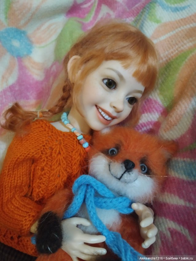 Рыжие🧡 — Домашние фото авторских кукол: личные коллекции