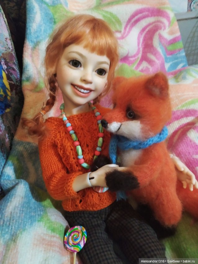 Рыжие🧡 — Домашние фото авторских кукол: личные коллекции