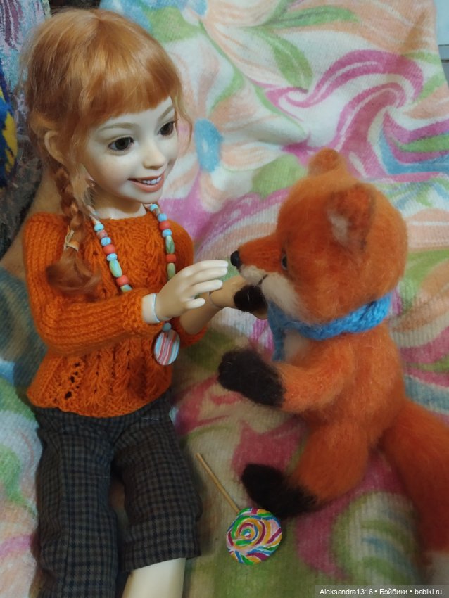Рыжие🧡 — Домашние фото авторских кукол: личные коллекции