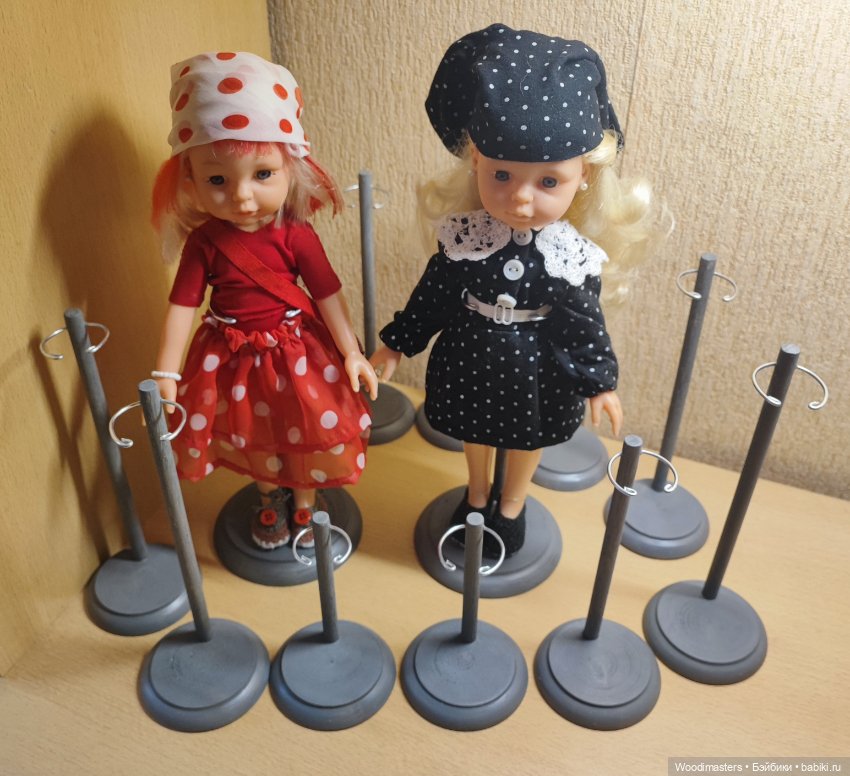 Делаем подставки для любых видов кукол,в наличии и под заказ