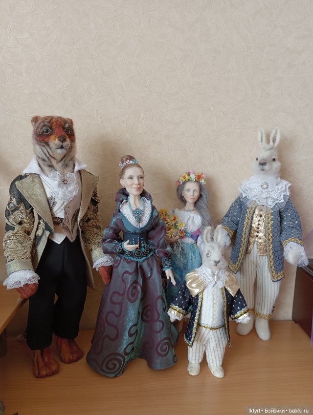 Авторские куклы из шерсти (валяние): сухое (фото 5)