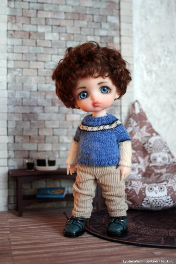 Синий цвет — Куклы Baboliy (Баболи