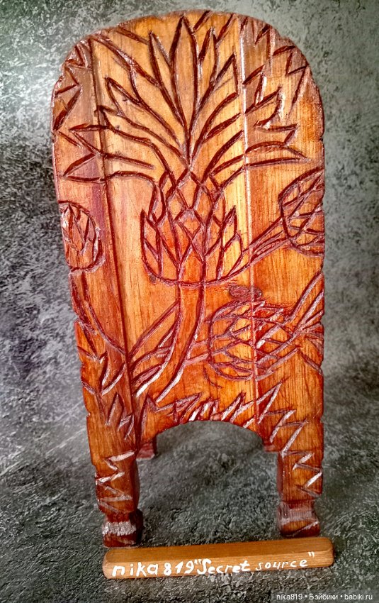 Стул из натурального дерева (фото 5)