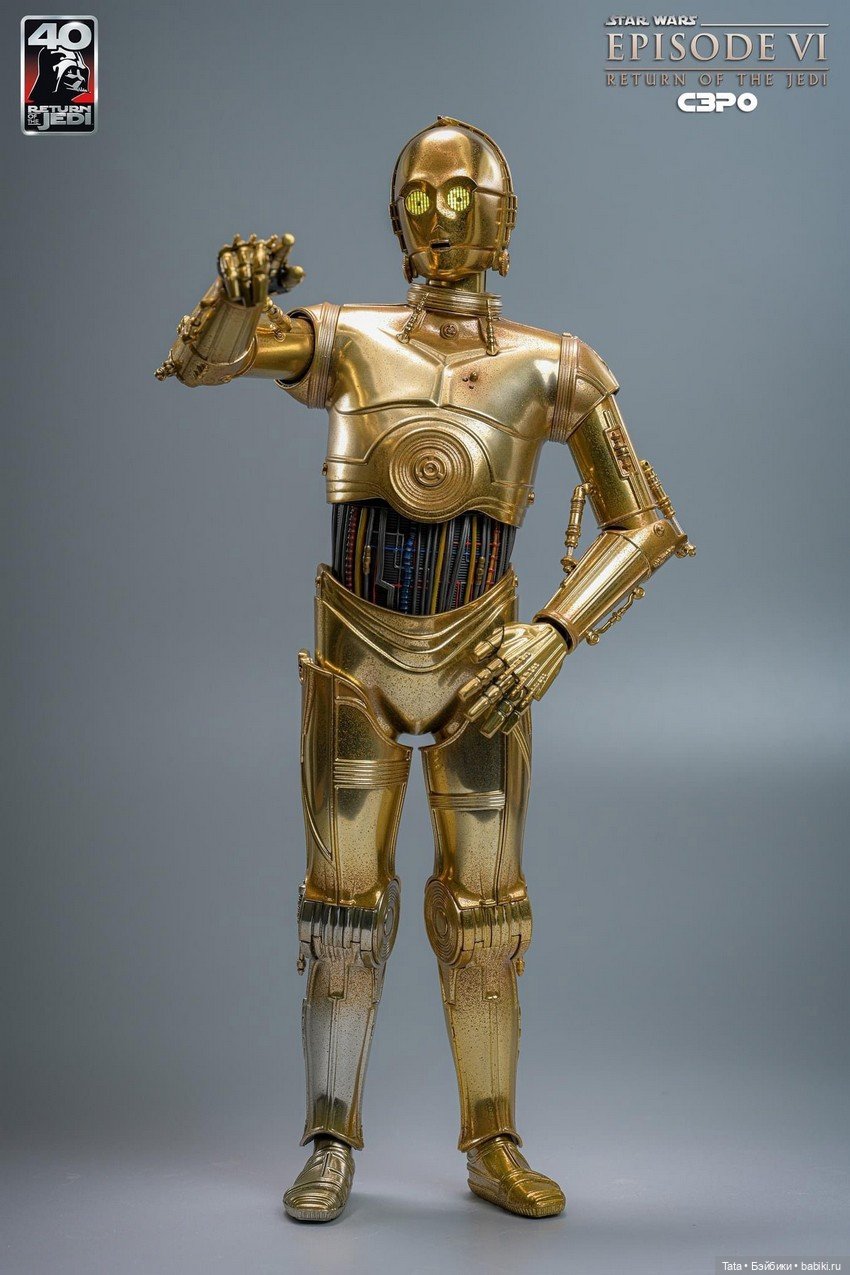 Фигурка C-3PO в масштабе 1/6 от Hot Toys (фото 6)