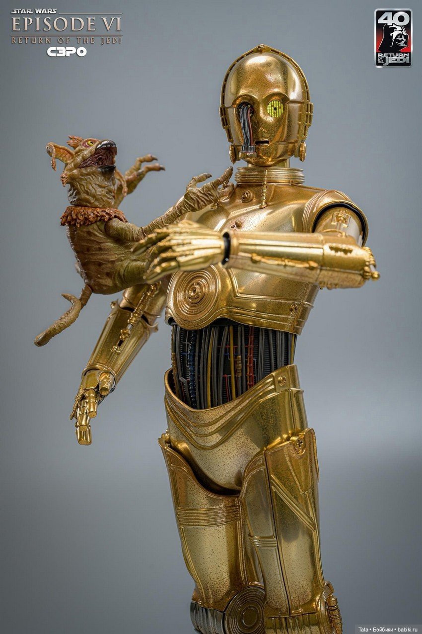 Фигурка C-3PO в масштабе 1/6 от Hot Toys (фото 7)