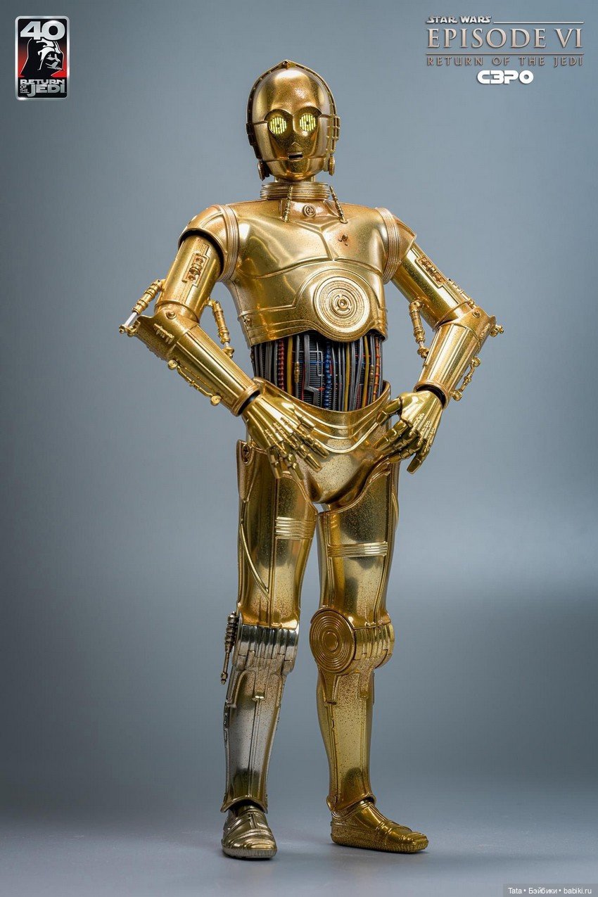 Фигурка C-3PO в масштабе 1/6 от Hot Toys (фото 5)