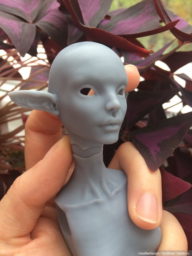 Эволюция моей "Химеры" — Авторские шарнирные куклы своими руками: лепка