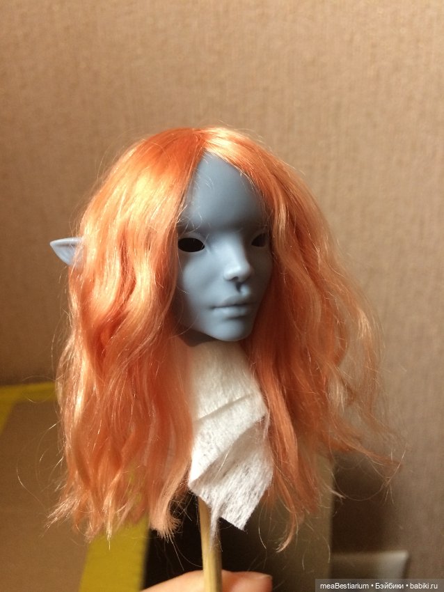 Эволюция моей "Химеры" — Авторские шарнирные куклы своими руками: лепка