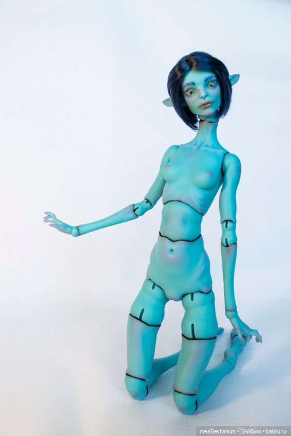 Эволюция моей "Химеры" — Авторские шарнирные куклы своими руками: лепка
