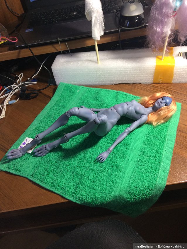 Эволюция моей "Химеры" — Авторские шарнирные куклы своими руками: лепка