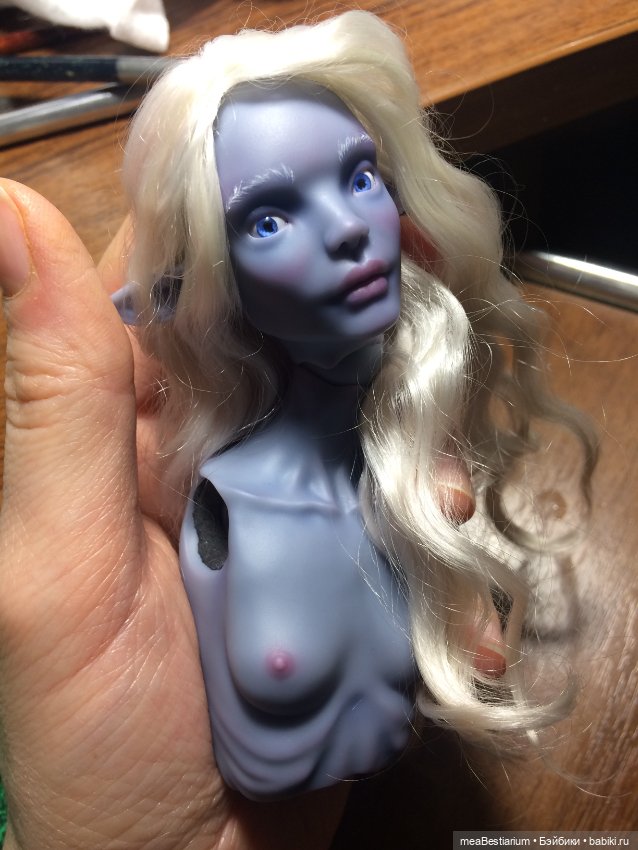 Эволюция моей "Химеры" — Авторские шарнирные куклы своими руками: лепка