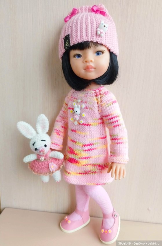 Новый зайка для паолочек — Вязаные игрушки и амигуруми: крючком (фото 3)