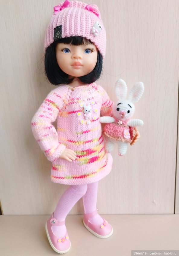 Новый зайка для паолочек — Вязаные игрушки и амигуруми: крючком (фото 5)