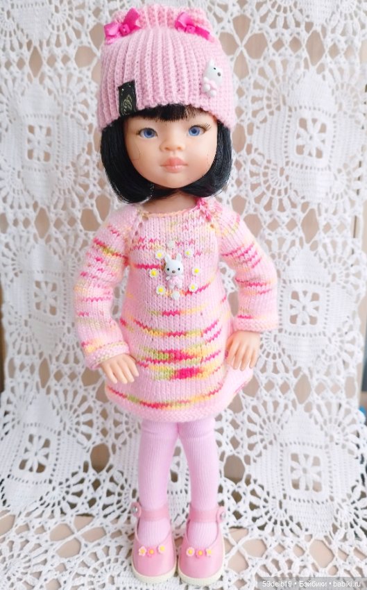 Новый зайка для паолочек — Вязаные игрушки и амигуруми: крючком