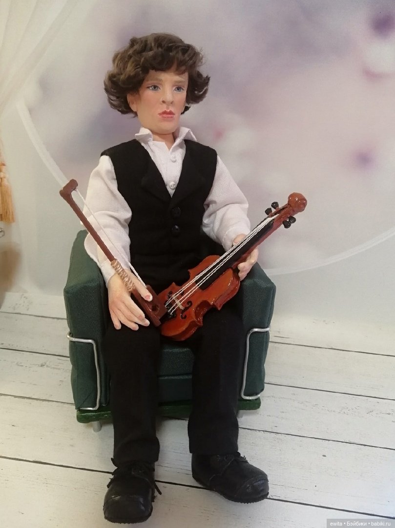 Мои портретные куклы. Когда не умеешь, но очень хочется)) (фото 6)