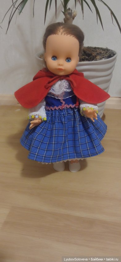 Новое платье для малышки — Ремонт кукол СССР и ГДР (немок): чернота (фото 4)