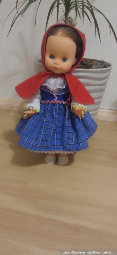 Новое платье для малышки — Ремонт кукол СССР и ГДР (немок): чернота (фото 3)