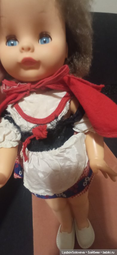 Новое платье для малышки — Ремонт кукол СССР и ГДР (немок): чернота