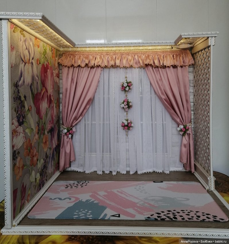 Румбокс "Розовый вечер" — Румбоксы и кукольные интерьеры: фото (фото 5)