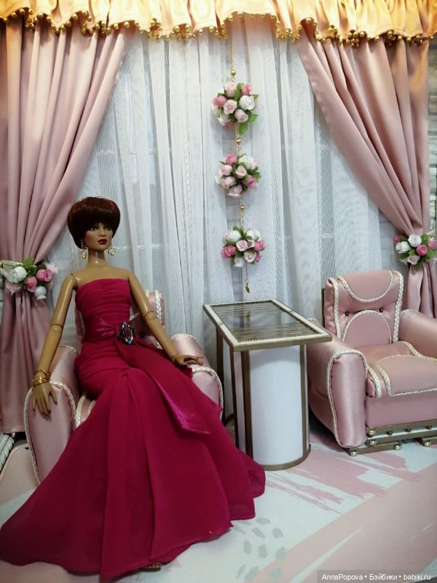 Румбокс "Розовый вечер" — Румбоксы и кукольные интерьеры: фото (фото 3)