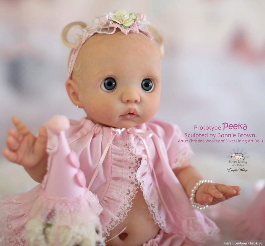 Peeka скульптора Bonnie Brown, автор прототипа Christine Woolley