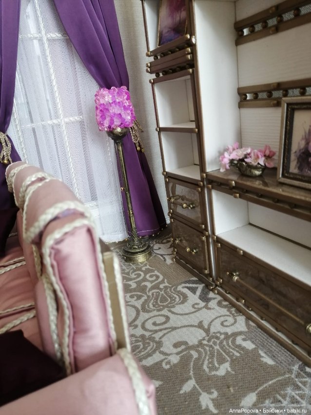 Румбокс "Розовый вечер" — Румбоксы и кукольные интерьеры: фото (фото 6)