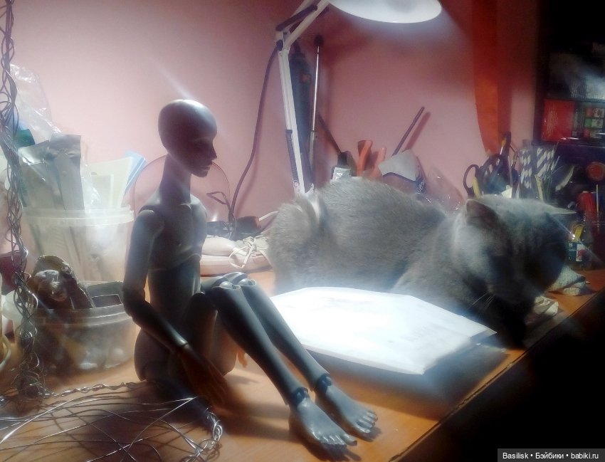 Просто Топик — Авторские шарнирные куклы своими руками: лепка (фото 4)