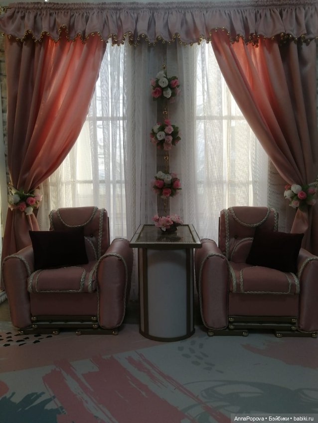 Румбокс "Розовый вечер" — Румбоксы и кукольные интерьеры: фото