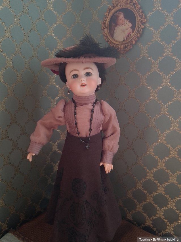 Новый наряд Женевьевы — Антикварные куклы Jumeau (Жюмо): Tete Jumeau (фото 10)