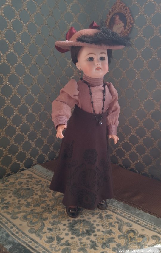 Новый наряд Женевьевы — Антикварные куклы Jumeau (Жюмо): Tete Jumeau (фото 7)