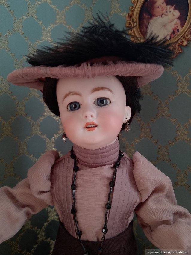 Новый наряд Женевьевы — Антикварные куклы Jumeau (Жюмо): Tete Jumeau