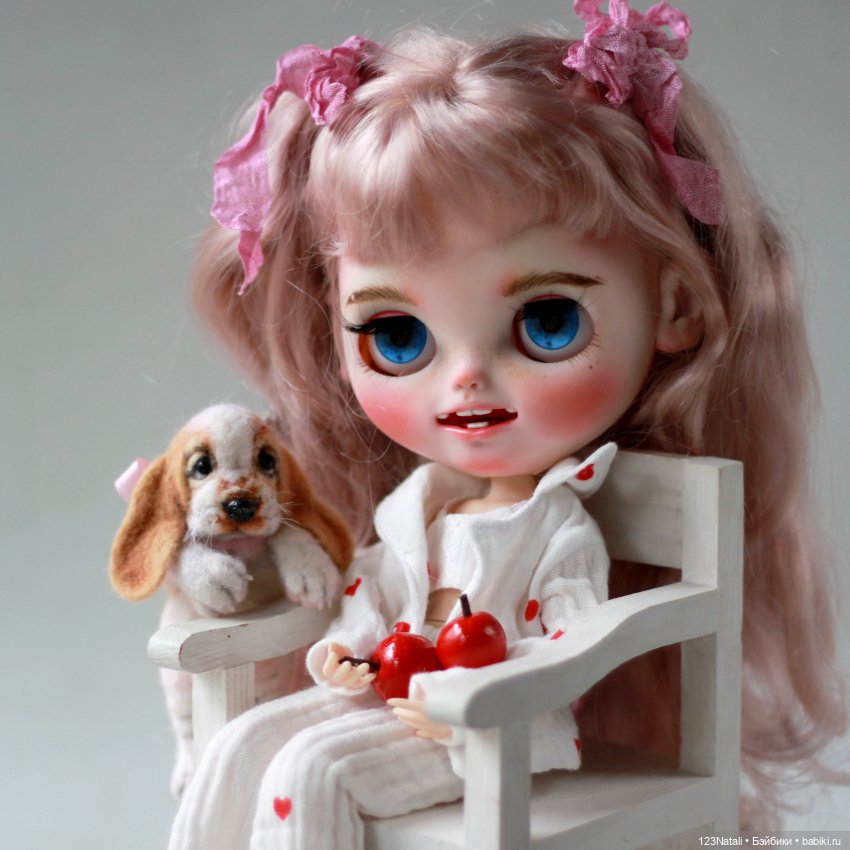 Девочка и щенок — ООАК и репейнт игровых кукол: Bratz (фото 2)