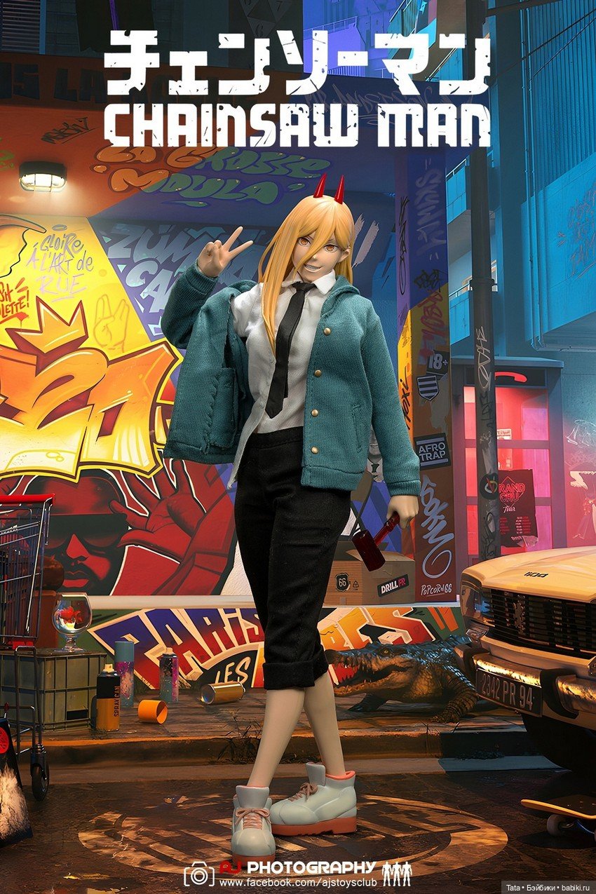 Фигурка Chainsaw Man Power от Threezero (фото 6)